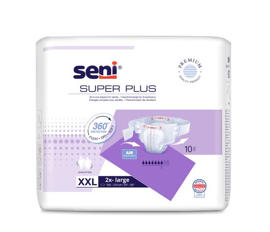 Підгузки для дорослих SENI SUPER PLUS extra extra large. (10 шт)